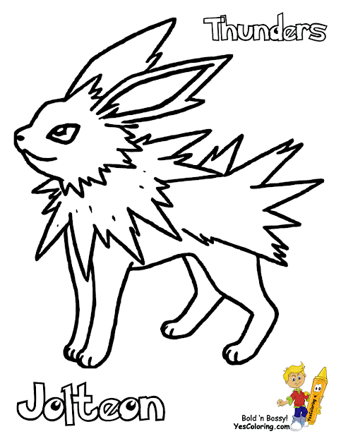 Jolteon Pokemon Black Coloring Sheets Printable Coloring Pages Within  Stylish Pokemon Coloring Pages Eevee Evolutions All