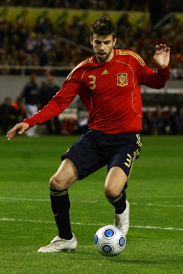 Gerard Pique Spain Euro 2012 Football Pictures
