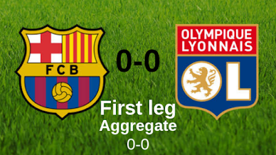 Barcelona vs Lyon Uefa Champions League Round of 16