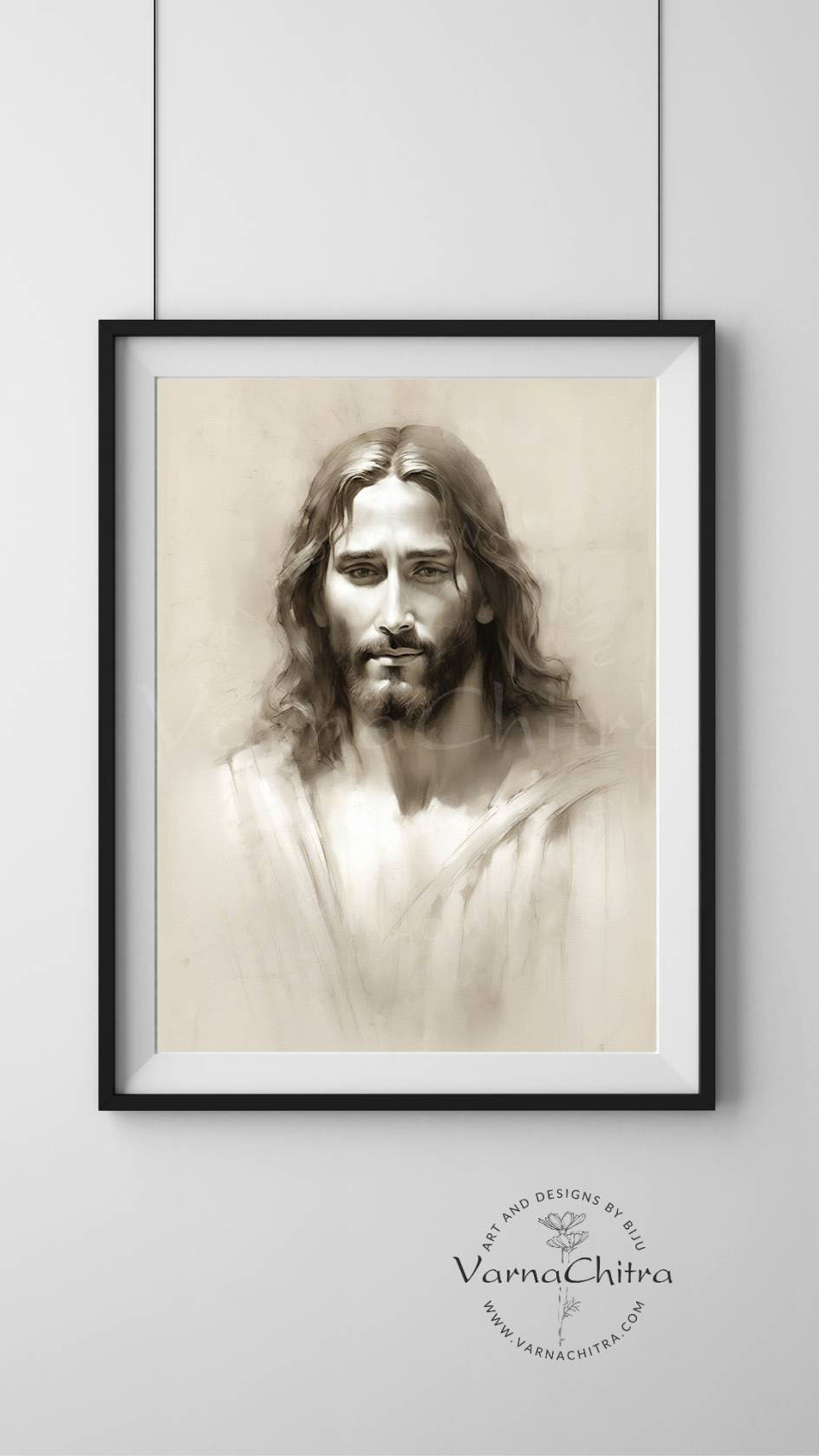 Jesus Christ Christian Drawing - Jesus Christ - Sticker | TeePublic