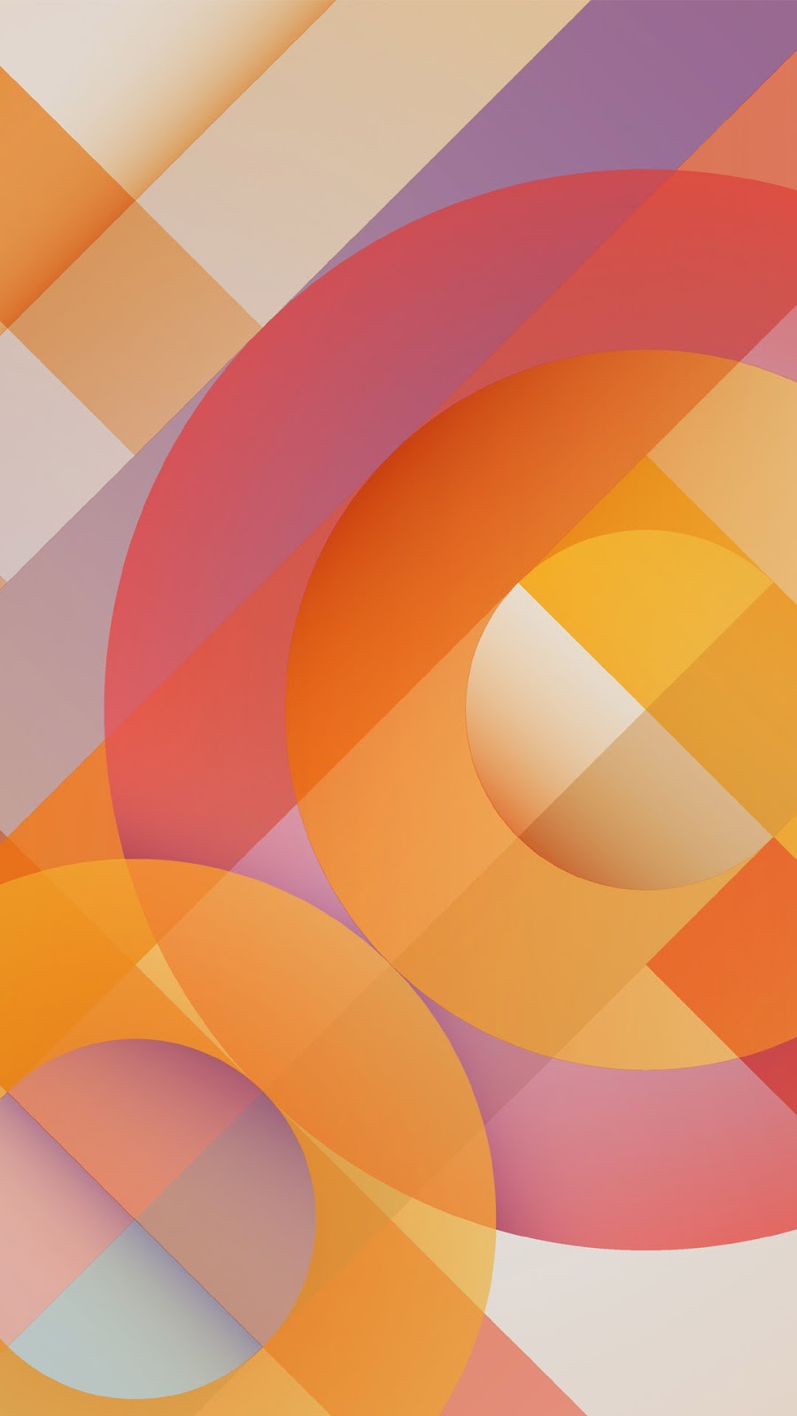 Wallpaper Android Abstrak Colorful Lingkaran