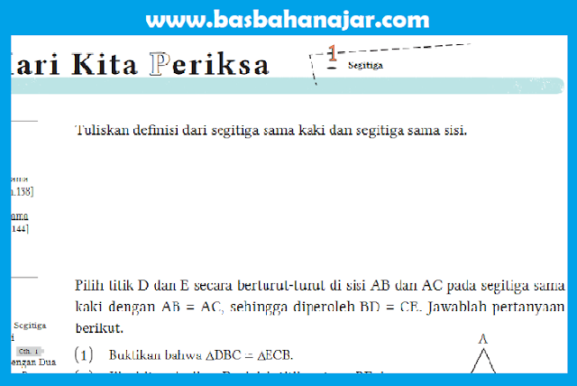 Kunci Jawaban MTK Kelas 8 Halaman 148 Mari Kita Periksa