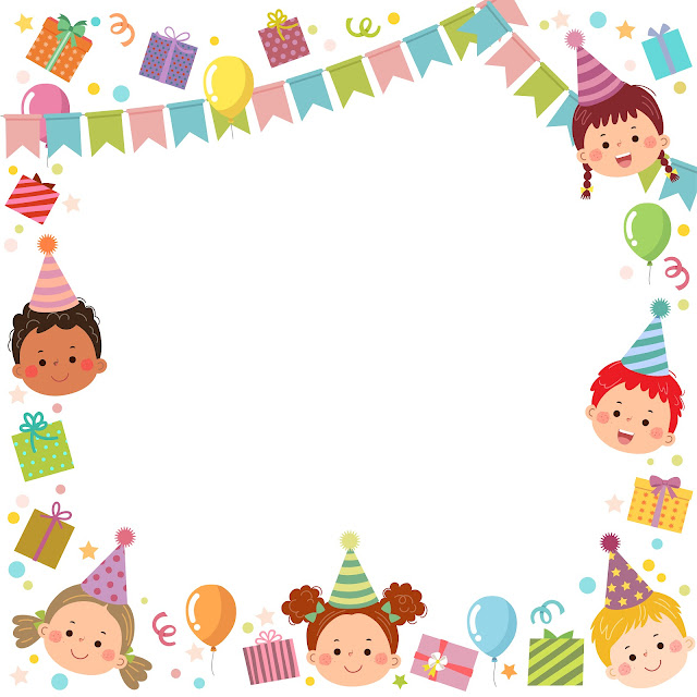Happy Children Vector Templates
