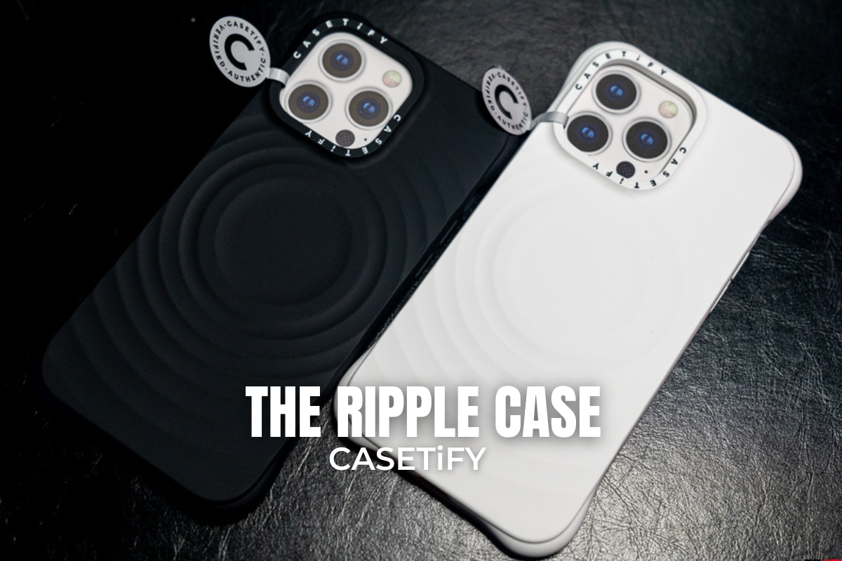 The Ripple Case from CASETiFY Review: The White Case or The Black Case