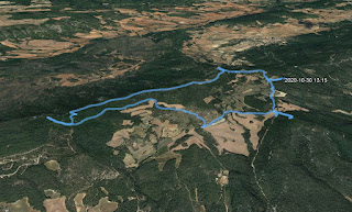 Recorregut: Carretera de la Pollina-Puig de les Agulles-Puig Castellar (El repte dels 100 cims)