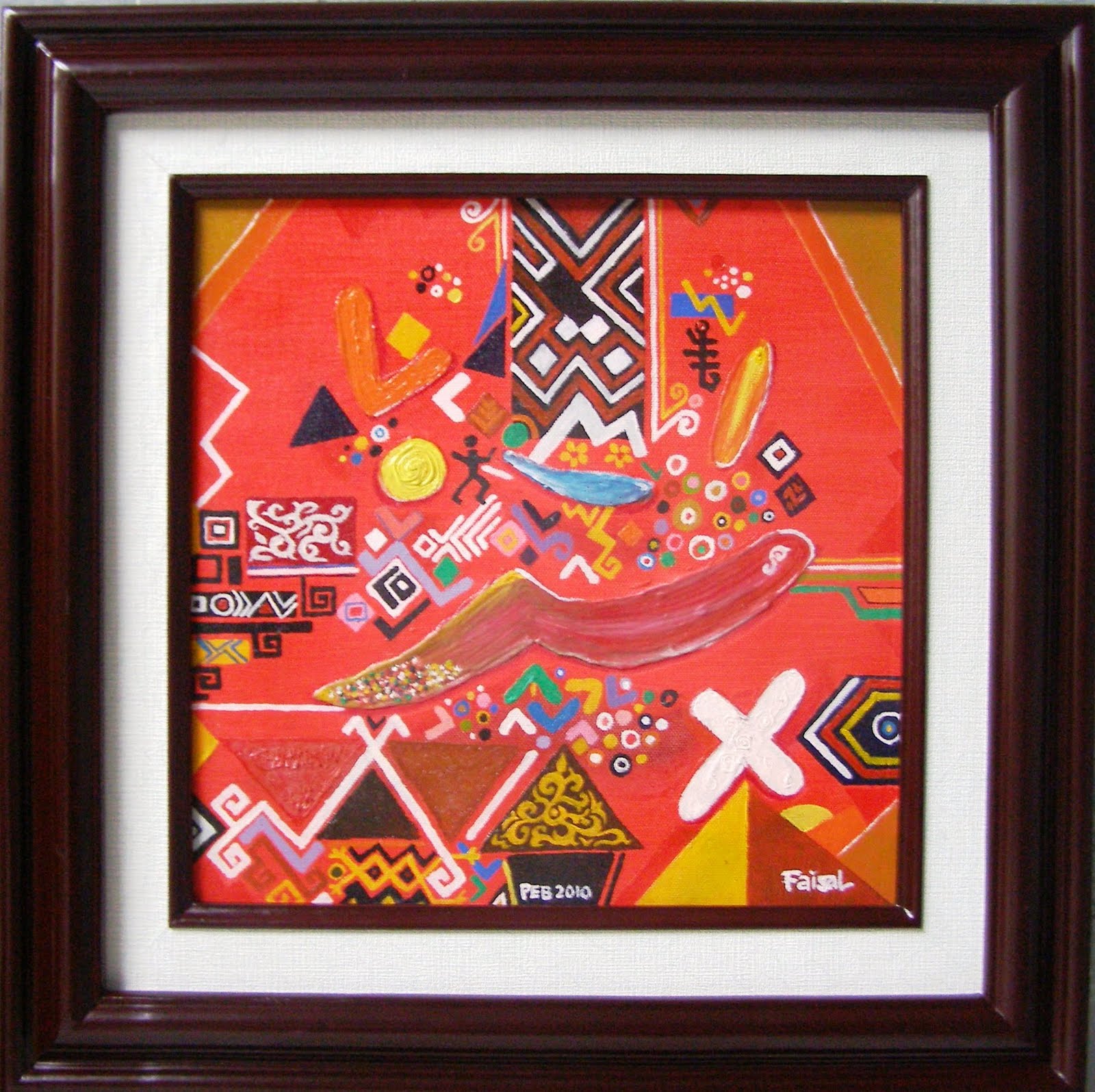 LUKISAN BANG ICAL: lukisan ethnic 2010