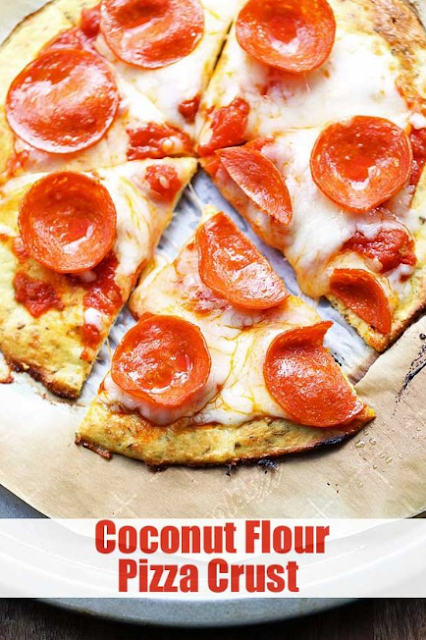 Coconut Flour Pizza Crust