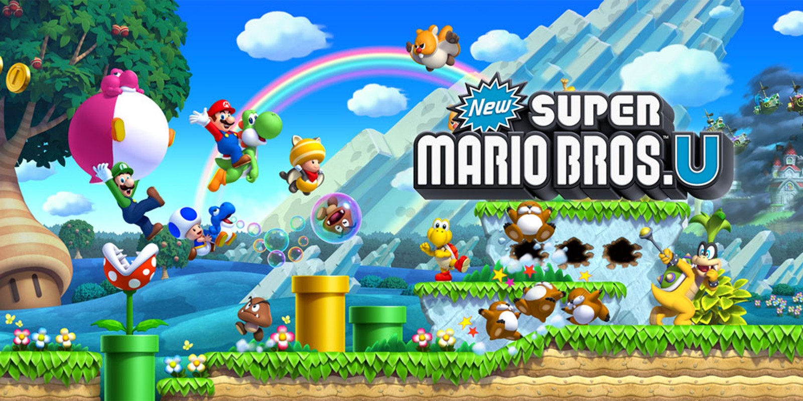 Jogo New Super Mario Bros U Original - Wii U - Sebo dos Games - 10 anos!