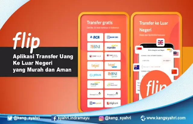 Dengan Flip Flip, kirim uang ke luar negeri lebih cepat, mudah dan yang pasti lebih aman