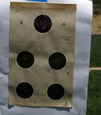 Rifle targets, 5 to a page that I used to check my zero