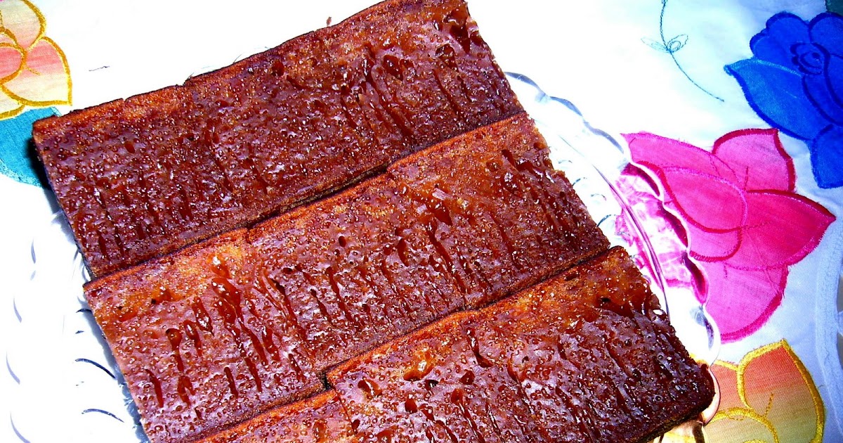 Riezanie's Recipe Collections: KEK SPONGE (HONEYCOMB)
