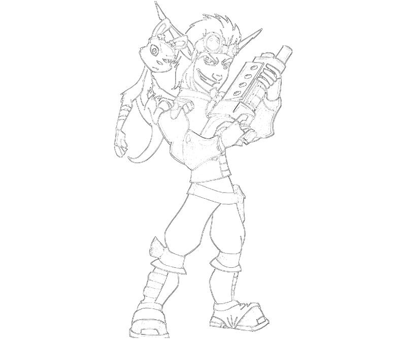 printable-jak-weapon-coloring-pages