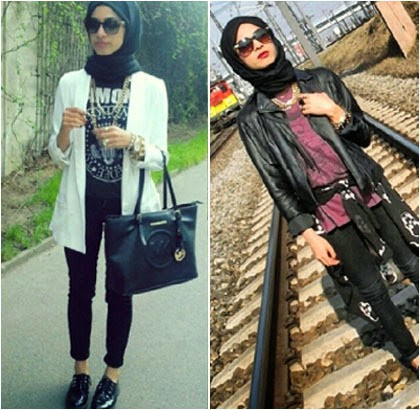 Model Streetstyle Hijabers ala  Wanita Iraq Terbaru 2014 