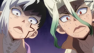 ドクターストーンアニメ 2期9話 石神千空 あさぎりゲン | Dr. STONE Episode 33