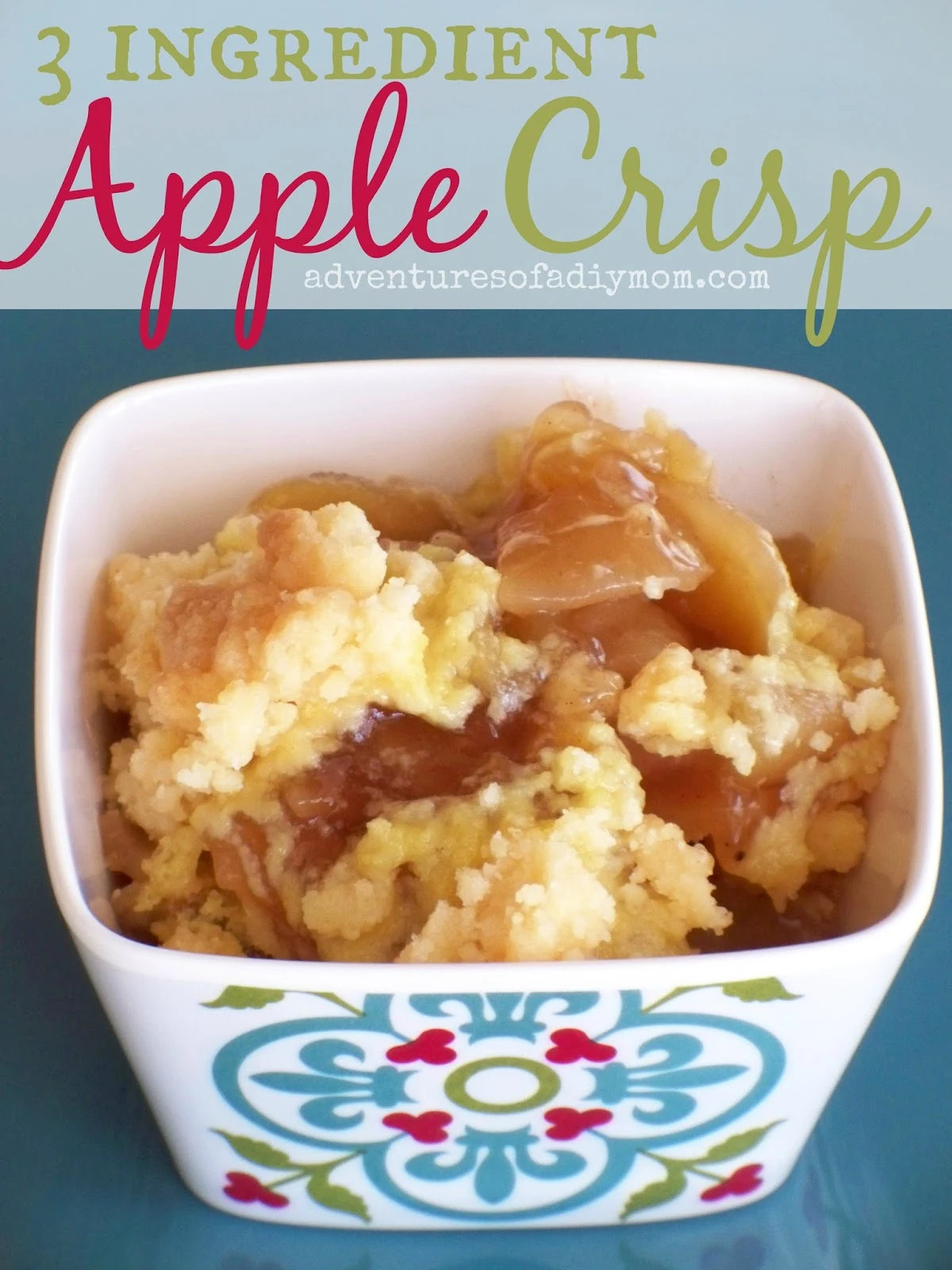 3 Ingredient Apple Crisp