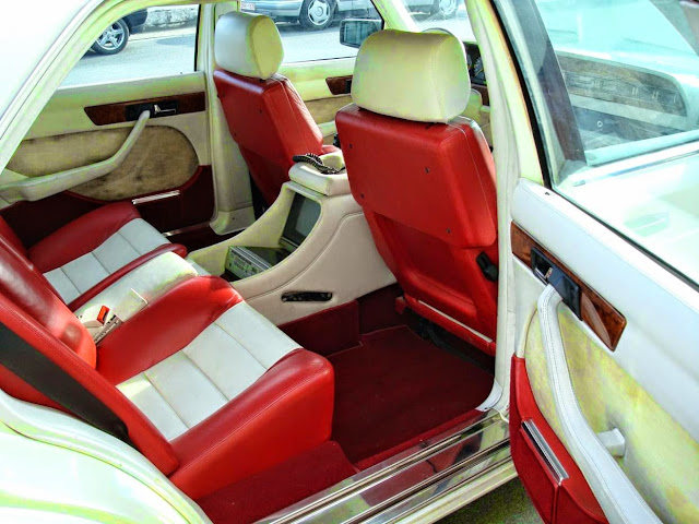 mercedes w126 sbarro interior