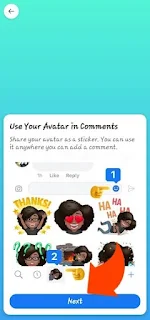 create your Facebook Avatars