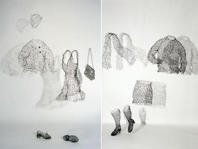 metal wire sculptures