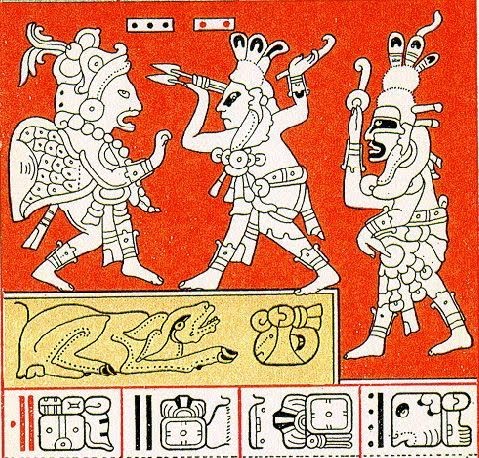 Mayan pictograph