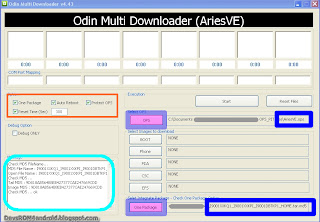 Step 1: Odin Flashing instruction to Install I9001XXKQ1 Android 2.3.6 Gingerbread Firmware Update on Samsung Galaxy S Plus I9001