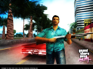The Grand theft Auto Vice City Video Game 