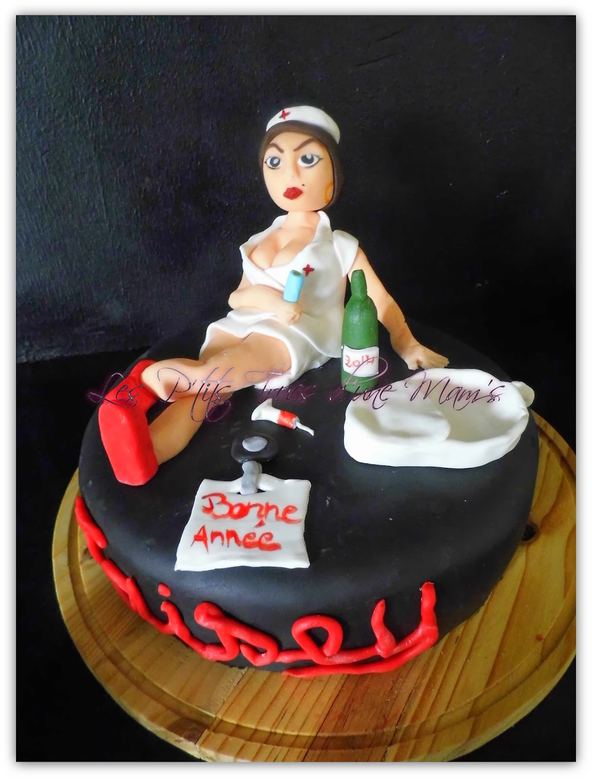 Les P Tits Trucs D Une Mam S Gateau Nouvel An Infirmieres Aide Soignantes