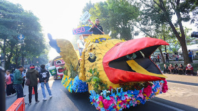 Pawai Kendaraan Hias Sukses Digelar, Positif bagi Pelaku Usaha Seni di Kota Bandung