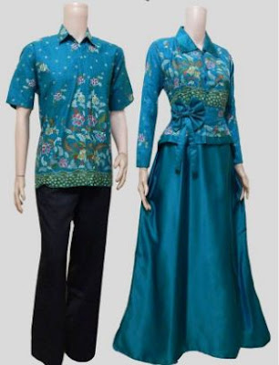 baju batik muslim modern