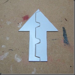 plasticard arrow