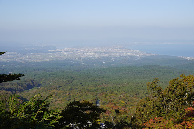 鳥取県西伯郡大山町大山　寂静山の山頂からの眺望