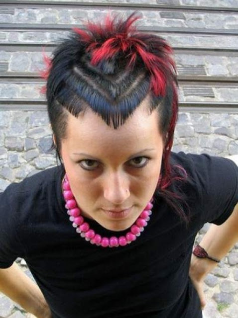 Best Short Punk Hairstyles For Girls 2012  Ladies Mails