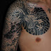 Japanese TATTOO Horimitsu style 龍 手彫り