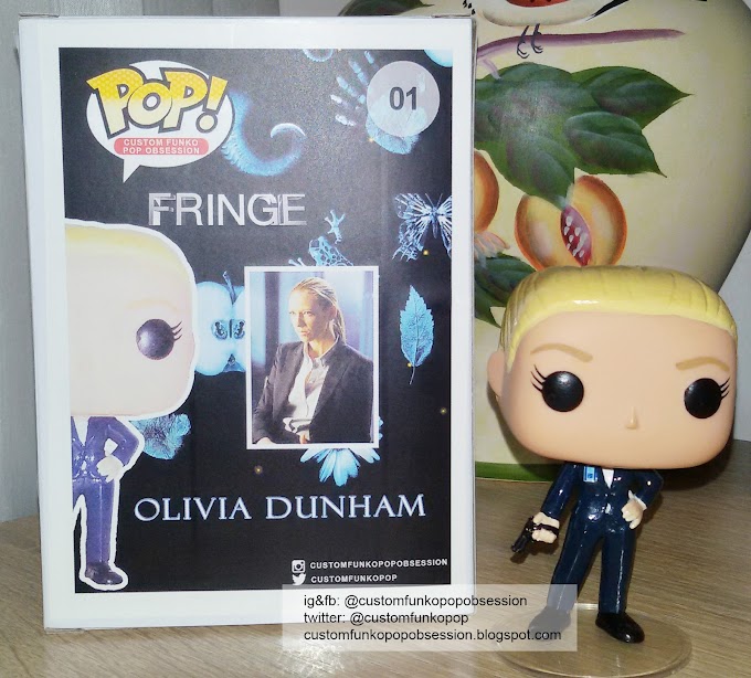 Olivia Dunham Custom Funko Pop - Fringe