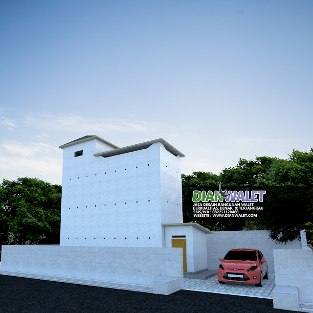 Kumpulan Desain Rumah Walet 3D Realistis Berbagai Ukuran