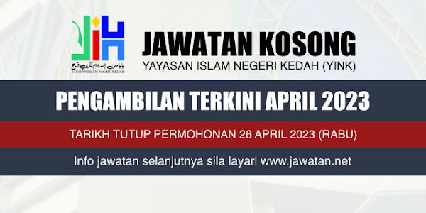Jawatan Kosong YINK April 2023