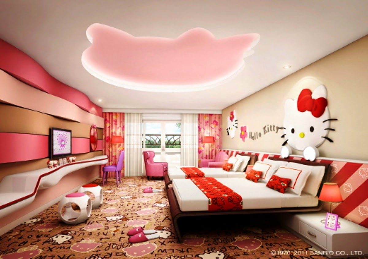 Gambar Desain Kamar Hello Kitty Gambar Rumah Idaman