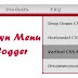 Tambahkan CSS3 Drop Down Menu Untuk Blogger