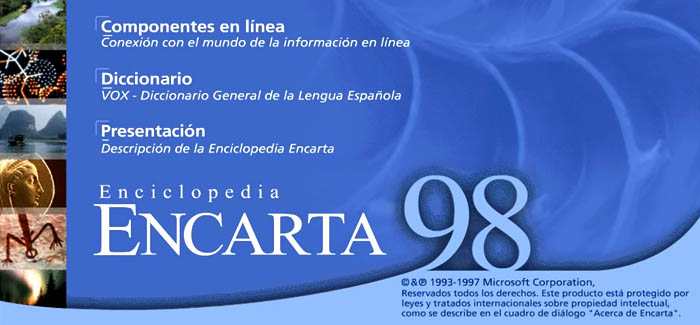 Microsoft Encarta 98 (MIcrosoft, 1998)