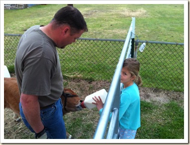 AG bottle feeding chloe