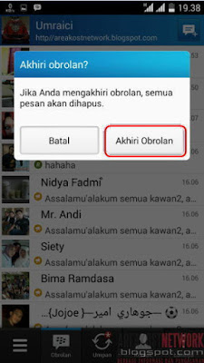 Cara Hapus Riwayat Obrolan BBM di Android Dengan Cepat