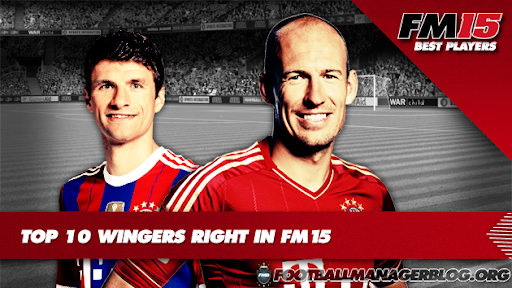 Top 10 Wingers Right in Football Manager 2015
