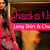 Long Shirts / Kurti with Churi-pajama | Shaista Naqsh Winter / FallCollection 2013 For Girls