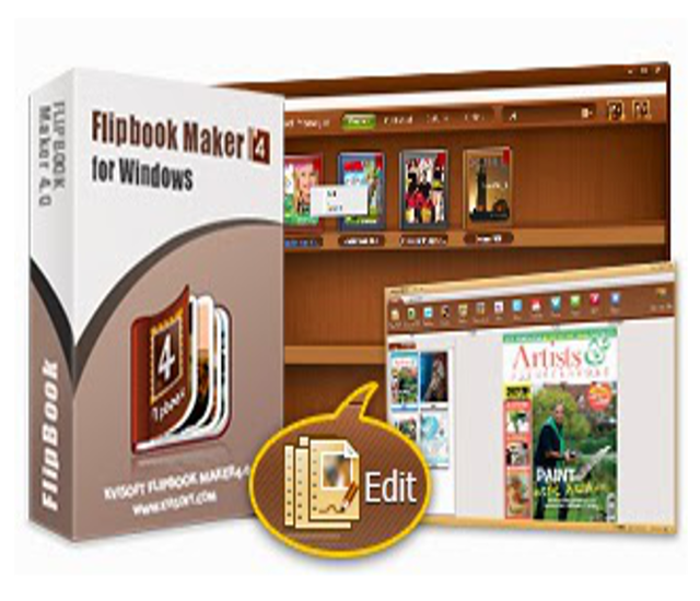 Kvisoft FlipBook Maker Pro 4.3.3.0 Convierta PDF a FLASH & HTML5 Facilmente