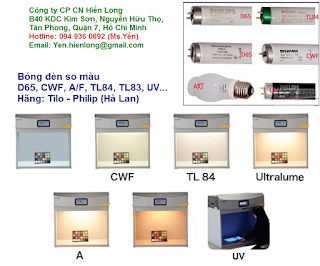 Bóng đèn UV, CWF, TL84, D65, F/A