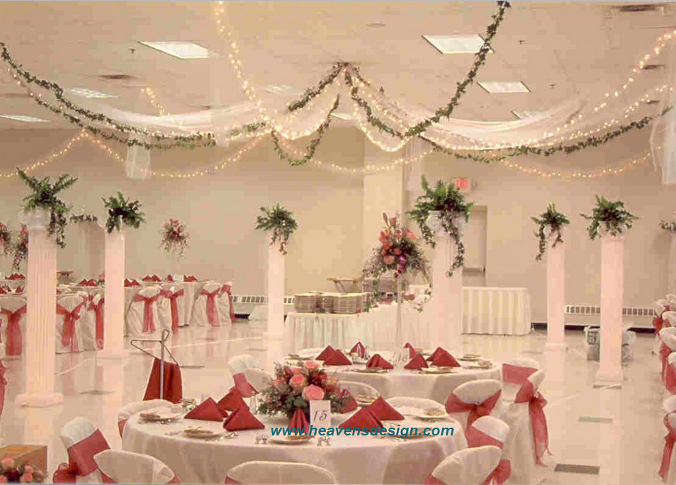 Reception Hall Decoration Ideas for Wedding