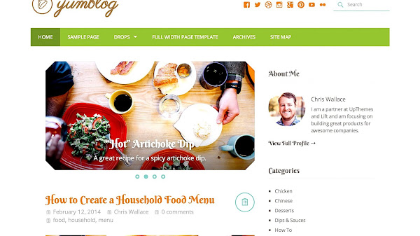 Food Blog Themes