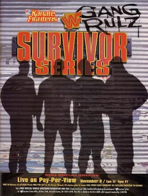 WWF / WWE - Survivor Series 1997 - Event poster