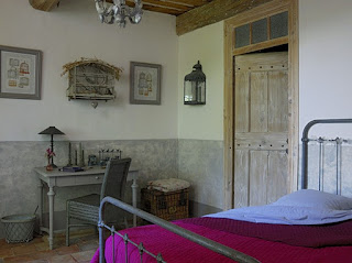 escritorio del dormitorio casa provenza