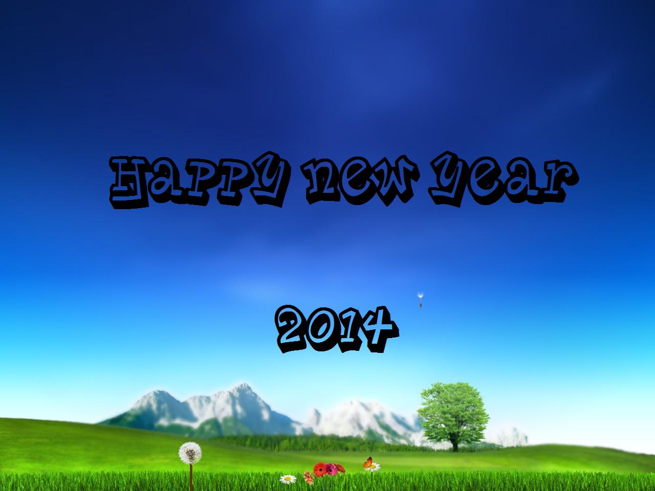 Happy New Year 2014 Nature Wallpapers | Quran, Islam, Wazaif, Ayat