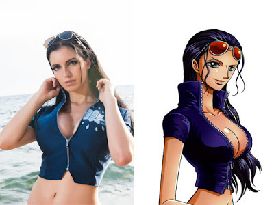 sexiest nico robin cosplay 